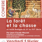 affiche conference chasse